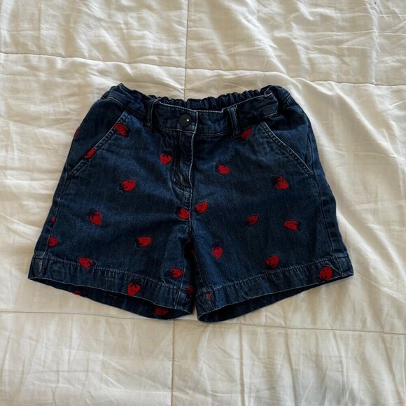 Hanna Andersson Strawberry Shorts - Picture 1 of 5